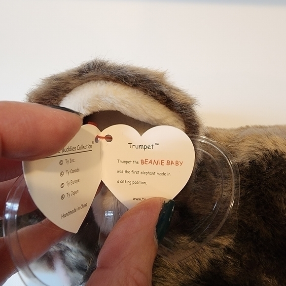 NWT TY Trumpet Elephant Stuffed‎ Animal - Picture 4 of 9